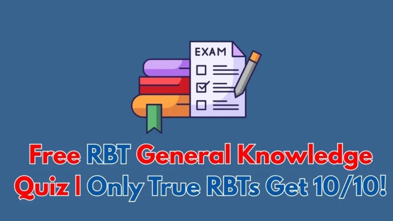 free rbt general knowledge quiz