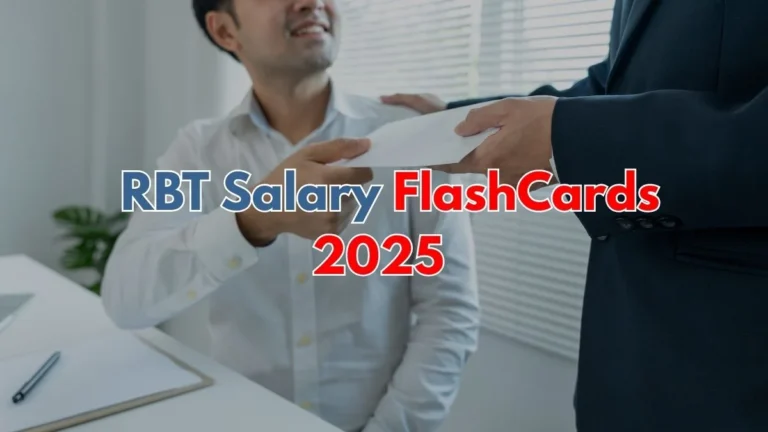  RBT Salary FlashCards